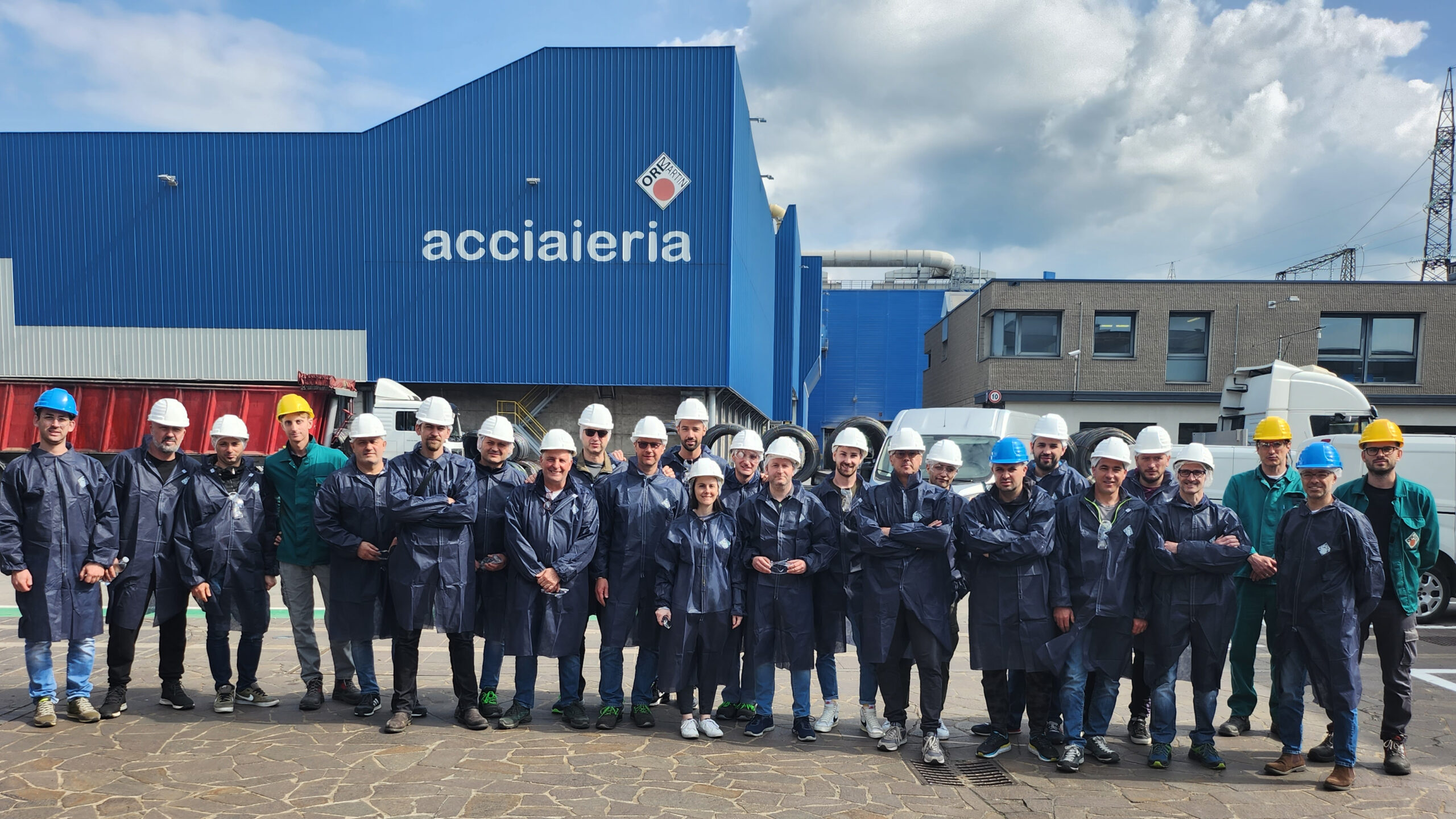 DELEGAZIONE TRAFILIX IN VISITA ALL’ACCIAIERIA ORI MARTIN